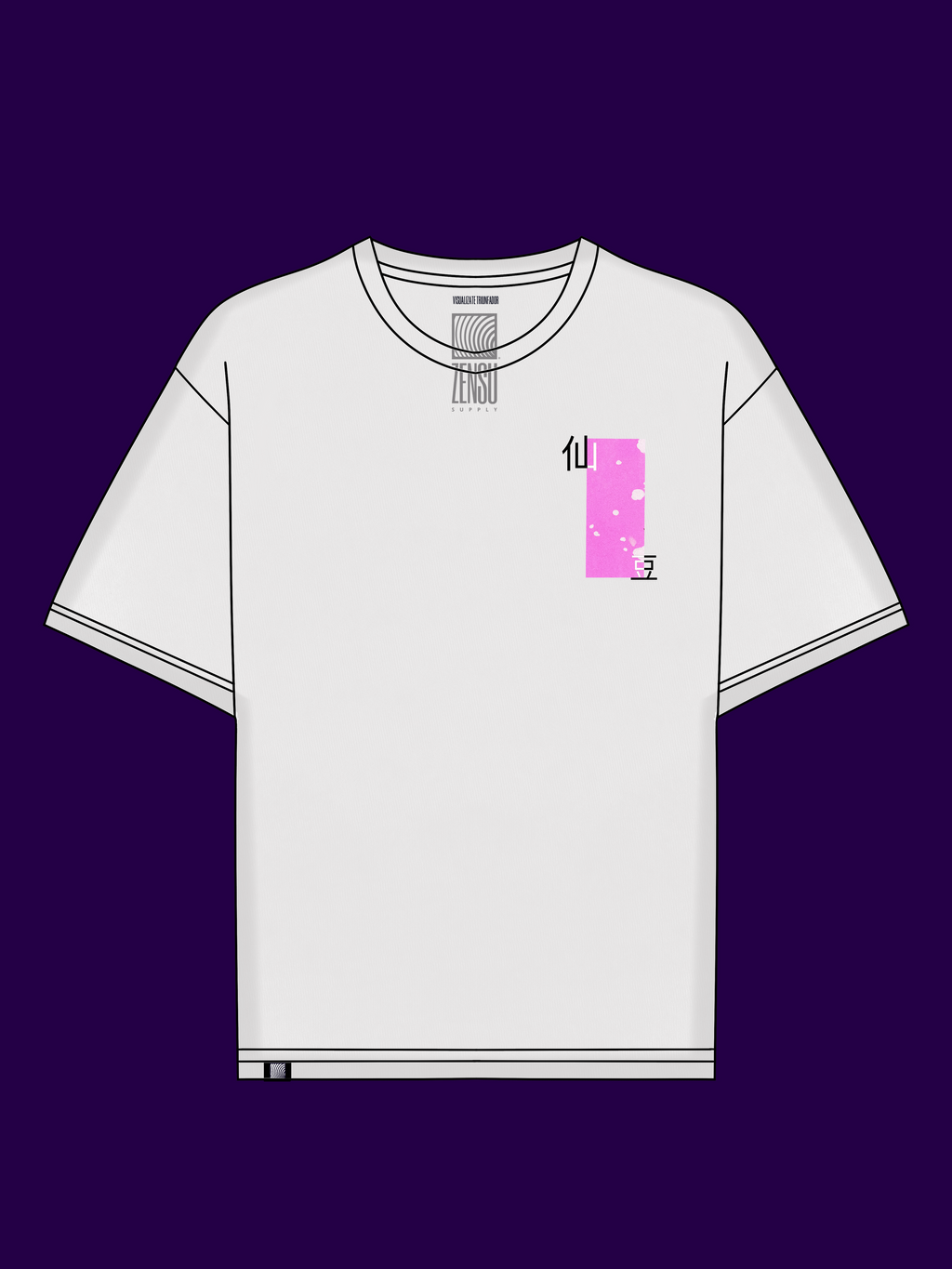 Camiseta Oversized – “Visualízate Triunfador” | Zensu Supply